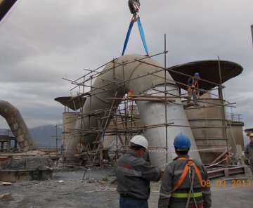 Denizli Çimento - Klinker Soğutma Gaz Kanalı Değişimi ve Elektrofiltre Revizyonu