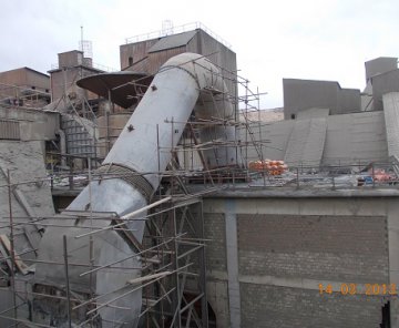 Denizli Çimento - Klinker Soğutma Gaz Kanalı Değişimi ve Elektrofiltre Revizyonu