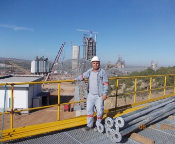 Tunus - Carthage Cement Plant - Kırıcı, Hammadde Nakil Sistemi, Ön Homojenizasyon Montajı