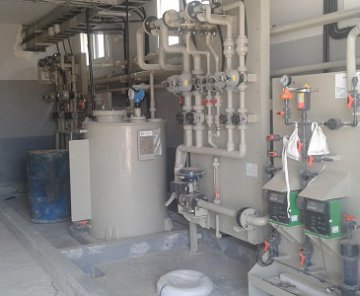 Libya - Gecol - Wabag - Elketroklorinasyon ve Demineralizasyon Ünitesi Kurulumu