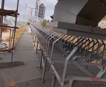 Tunus - Carthage Cement Plant - Kırıcı, Hammadde Nakil Sistemi, Ön Homojenizasyon Montajı