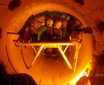 Libya - LCC - Fırın Dirsek ve Refraktör Değişimi