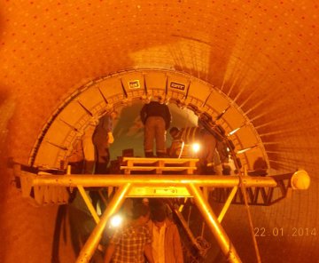 Libya - LCC - Fırın Dirsek ve Refraktör Değişimi