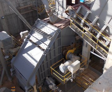 Tunus - Carthage Cement Plant - Kırıcı, Hammadde Nakil Sistemi, Ön Homojenizasyon Montajı