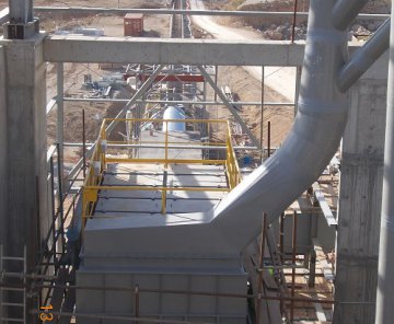 Tunus - Carthage Cement Plant - Kırıcı, Hammadde Nakil Sistemi, Ön Homojenizasyon Montajı