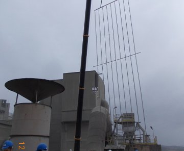 Denizli Çimento - Klinker Soğutma Gaz Kanalı Değişimi ve Elektrofiltre Revizyonu